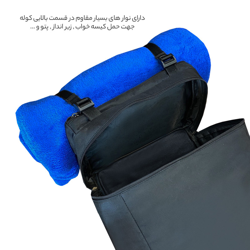 کوله پشتی کوهنوردی فوروارد کد FCLT38 TRAVEL SIDE