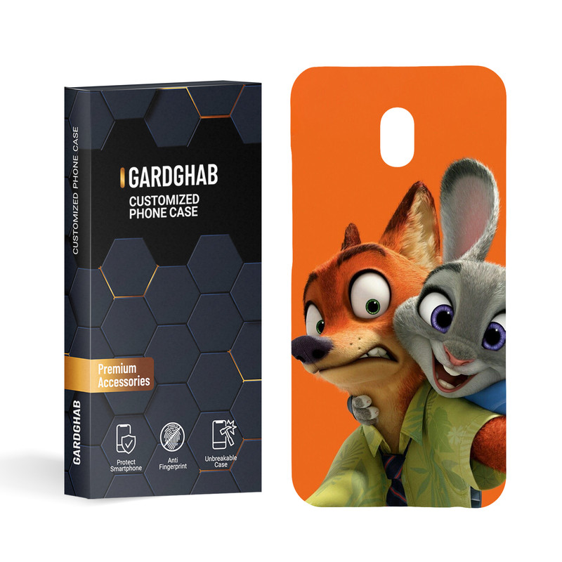 کاور گارد قاب مدل زوتوپیا مناسب برای گوشی موبایل شیائومی redmi 8a