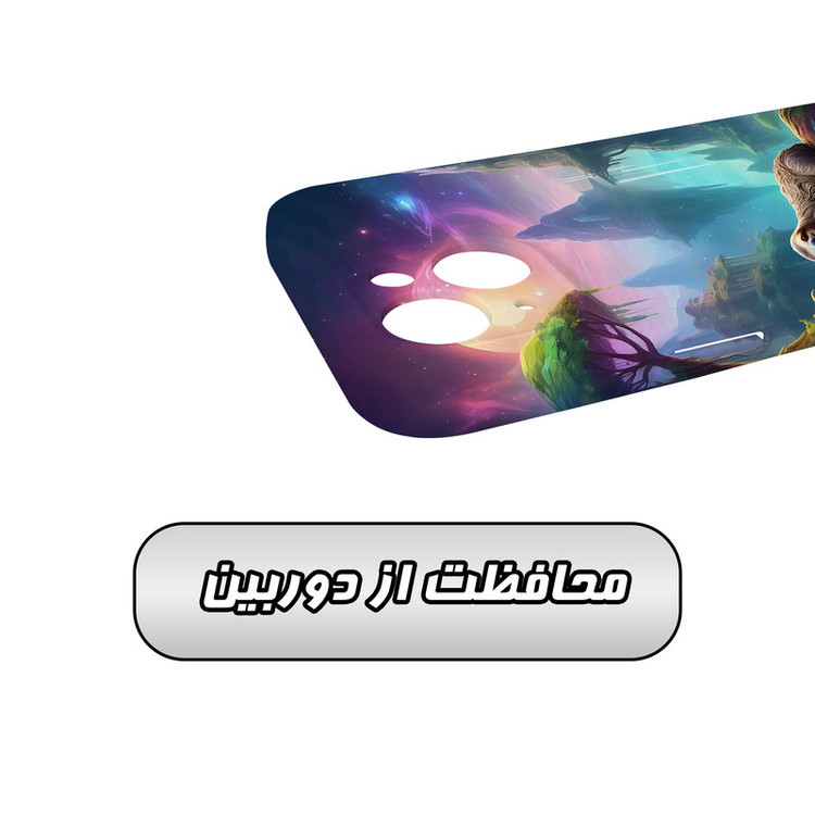 کاور گاردقاب مدل هنری مناسب برای گوشی موبایل اپل iPhone15 plus
