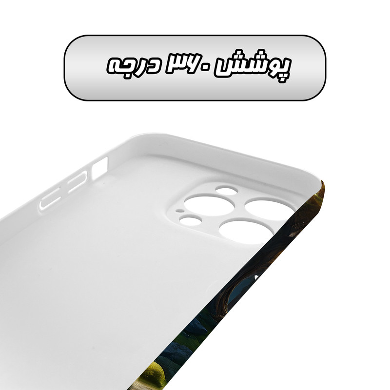 کاور گارد قاب مدل هنری مناسب برای گوشی موبایل اپل iPhone 14 Pro