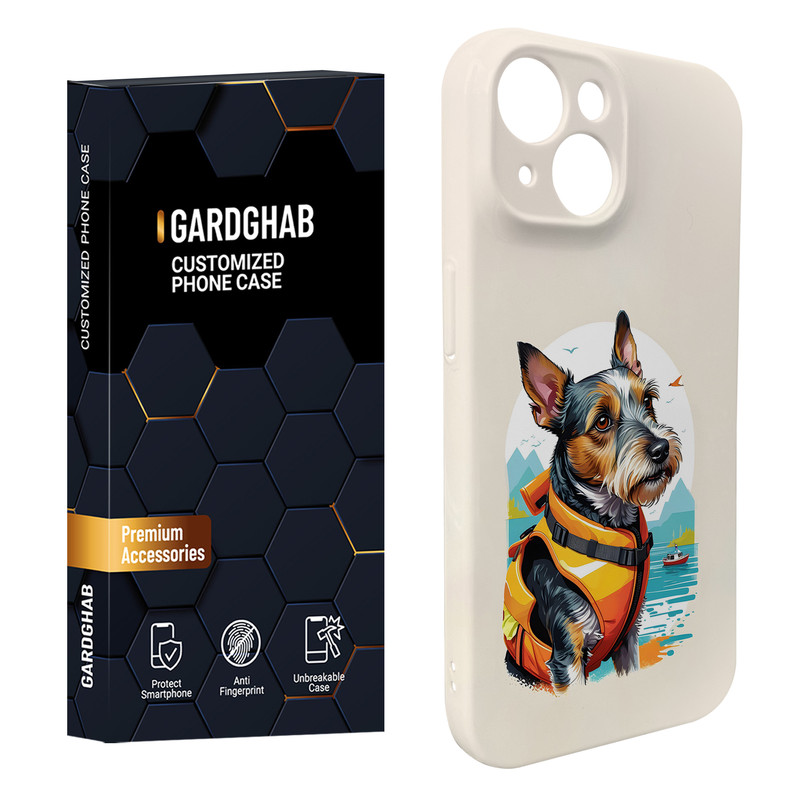 کاور گارد قاب مدل هنری مناسب برای گوشی موبایل اپل iPhone 14 Plus