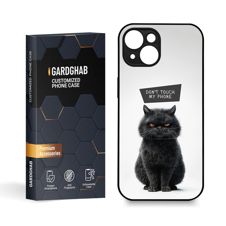 کاور گارد قاب مدل تکست مناسب برای گوشی موبایل اپل iPhone 15