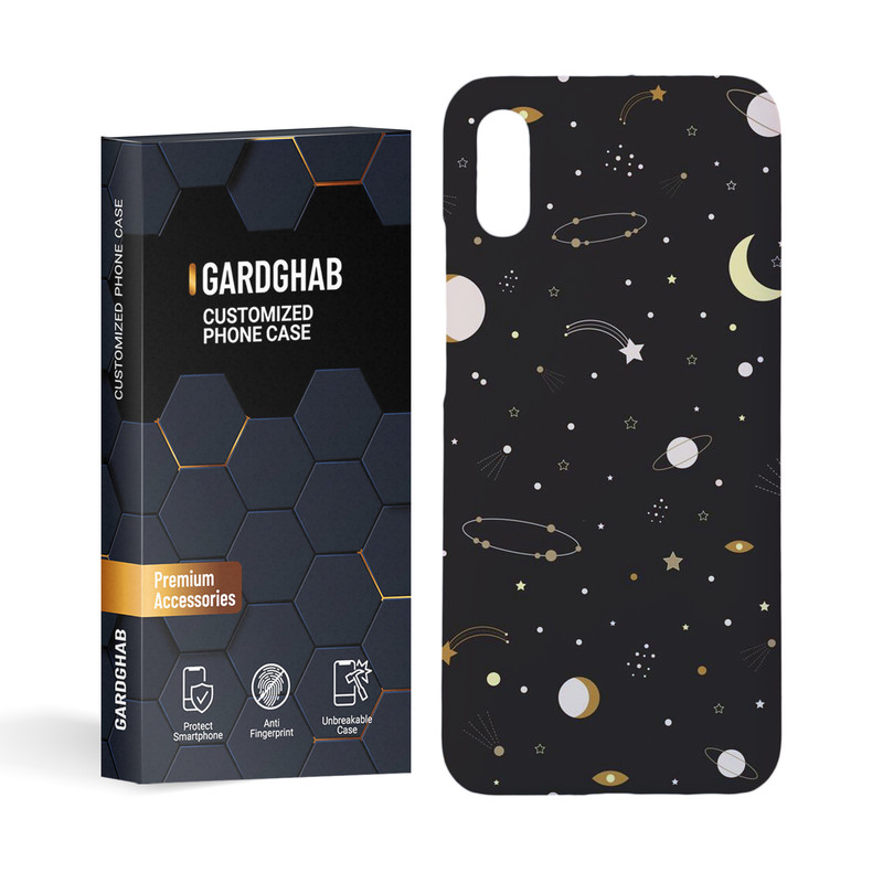 کاور گارد قاب مدل کهکشانی مناسب برای گوشی موبایل شیائومی redmi 9a / 9i