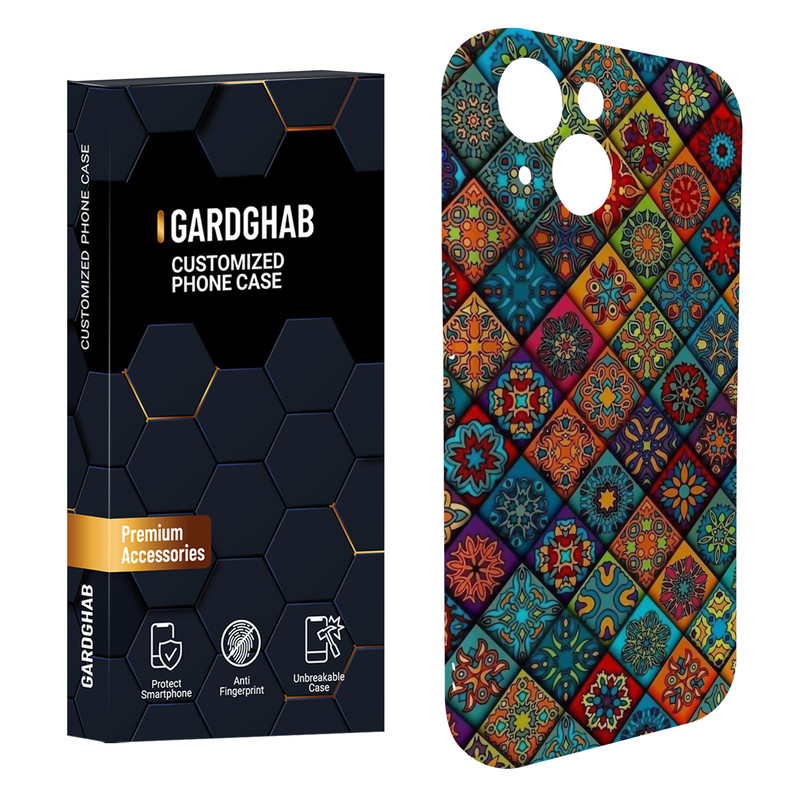 کاور گارد قاب مدل هنری مناسب برای گوشی موبایل اپل iPhone 15