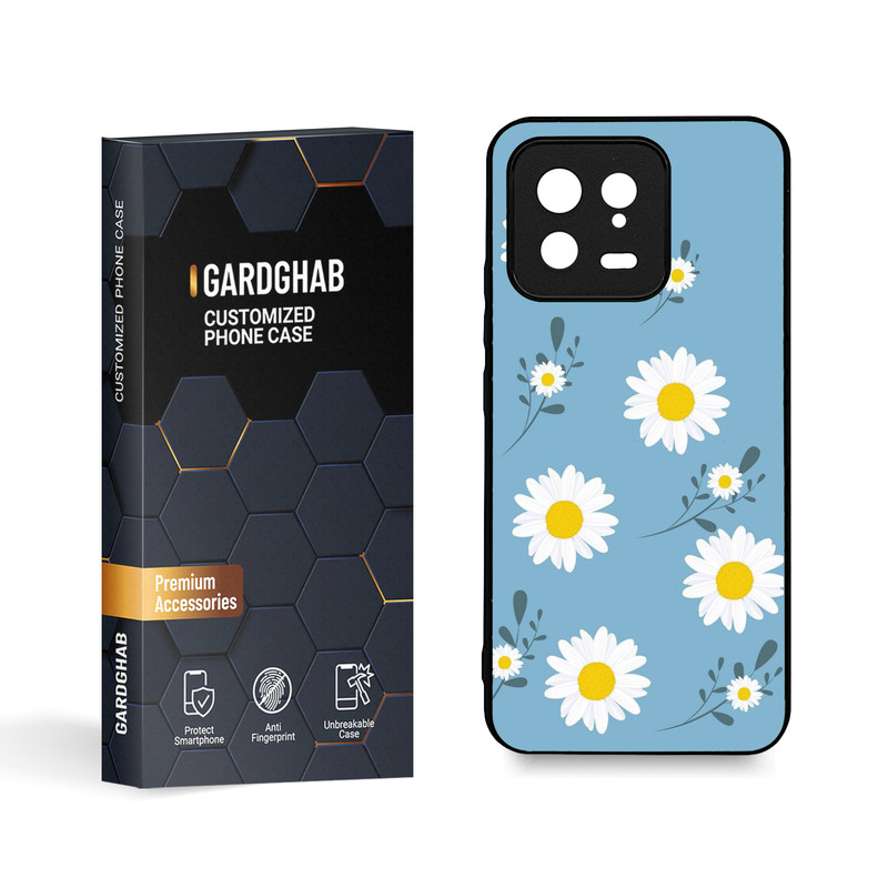 کاور گارد قاب مدل گل مناسب برای گوشی موبایل شیائومی Mi 13 5G