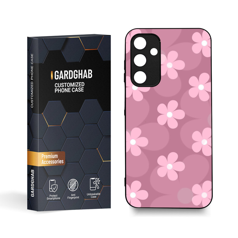 کاور گارد قاب مدل گل مناسب برای گوشی موبایل سامسونگ Galaxy A25 5G