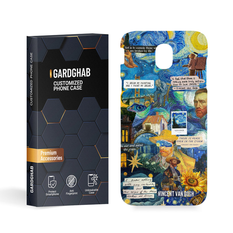 کاور گارد قاب مدل هنری مناسب برای گوشی موبایل سامسونگ Galaxy J5 Pro