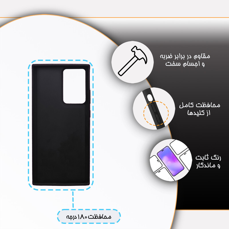 کاور گارد قاب مدل دخترانه مناسب برای گوشی موبایل سامسونگ Galaxy Note 20 Ultra