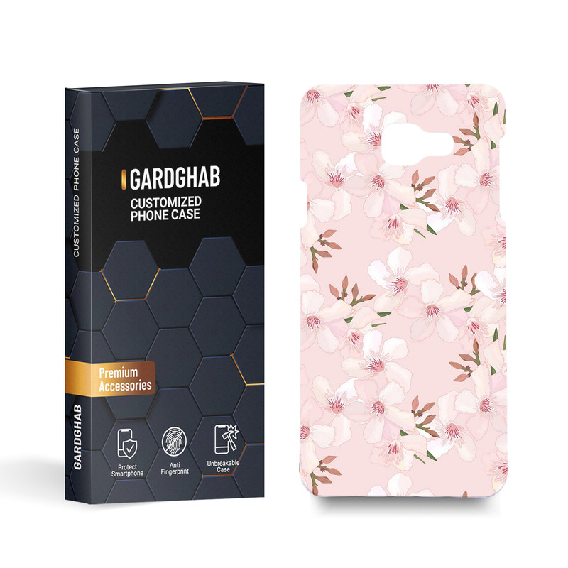 کاور گارد قاب مدل گل مناسب برای گوشی موبایل سامسونگ galaxy a710 / a7 2016