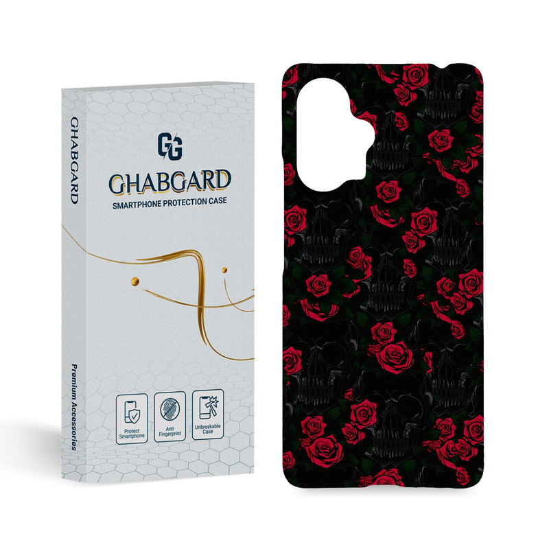 کاور قاب گارد طرح گل مناسب برای گوشی موبایل شیائومی poco F5/note 12 turbo