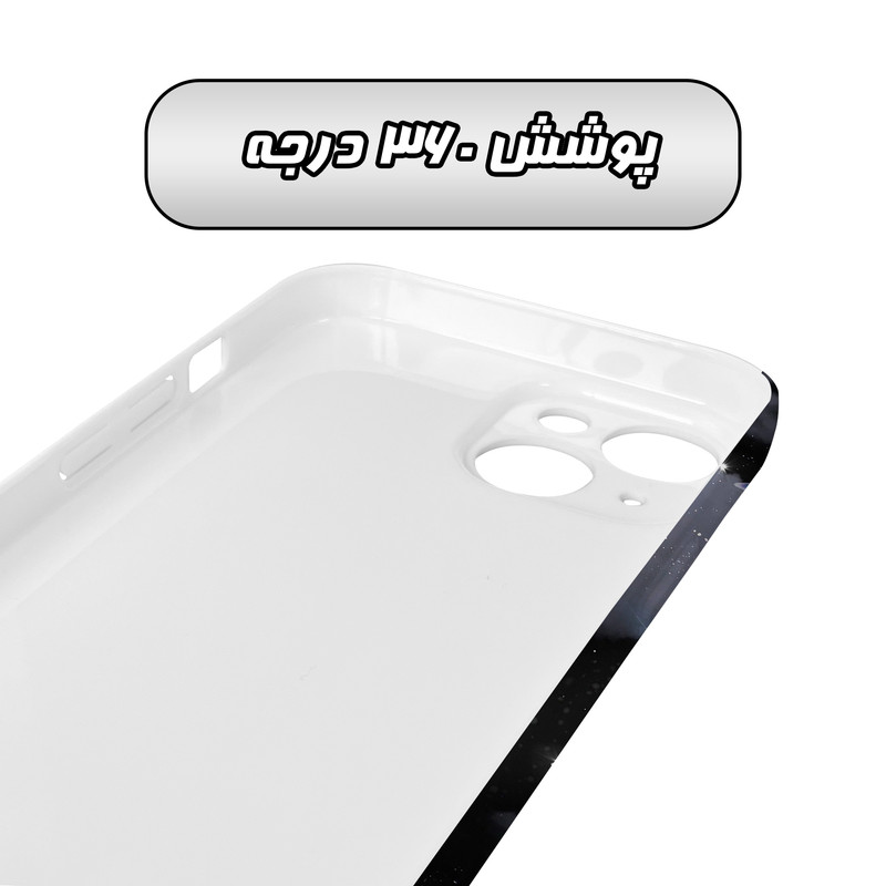 کاور گاردقاب مدل هنری مناسب برای گوشی موبایل اپل iPhone15 plus