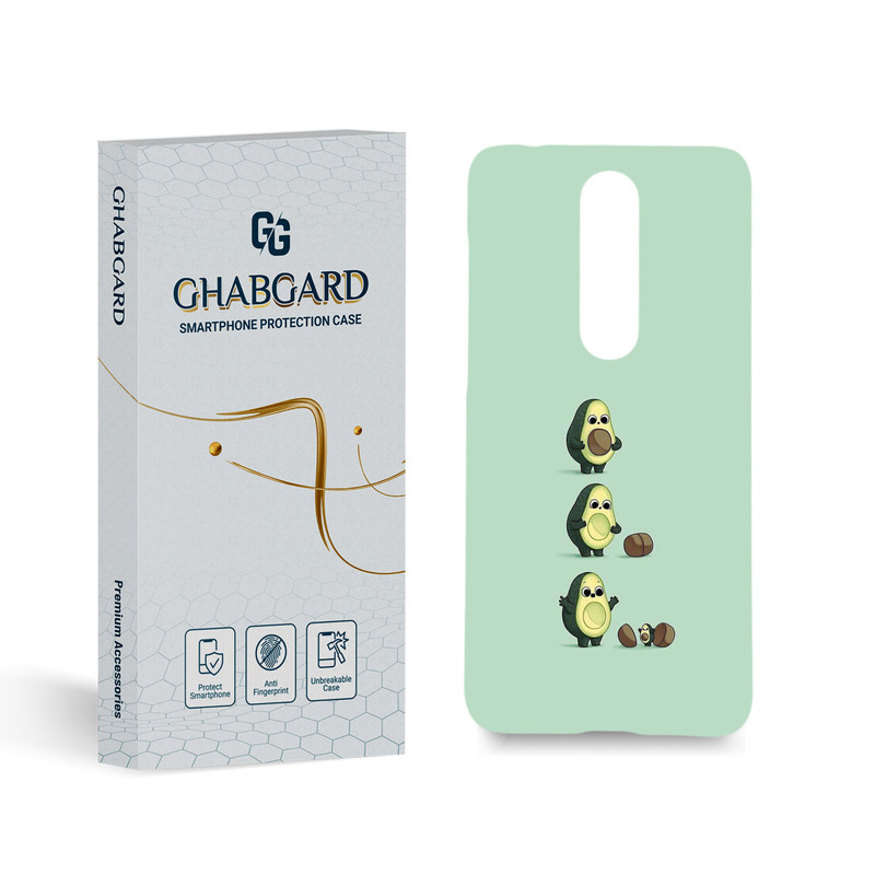 کاور گارد قاب مدل دخترانه مناسب برای گوشی موبایل نوکیا 5.1 plus