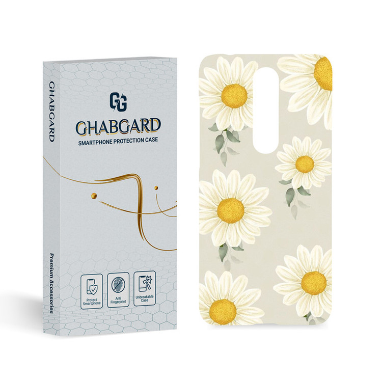 کاور قاب گارد مدل گل مناسب برای گوشی موبایل نوکیا 5.1 Plus
