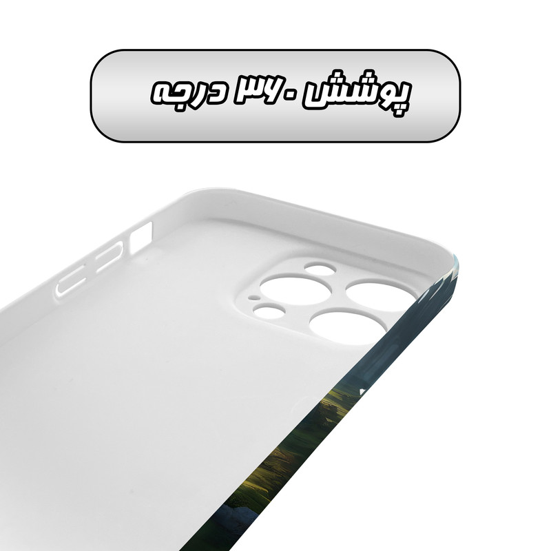کاور گارد قاب مدل هنری مناسب برای گوشی موبایل اپل iPhone15 pro