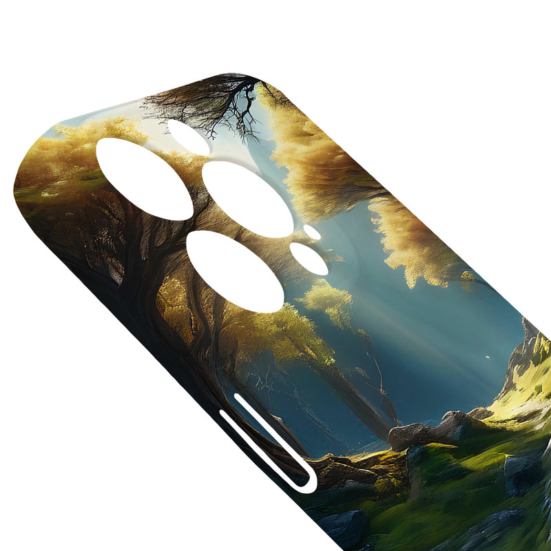 کاور گارد قاب مدل هنری مناسب برای گوشی موبایل اپل iPhone15 pro