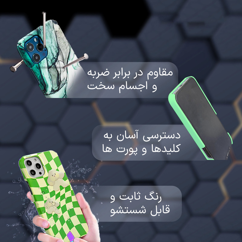 کاور گارد قاب مدل دخترانه مناسب برای گوشی موبایل شیائومی mi note 3