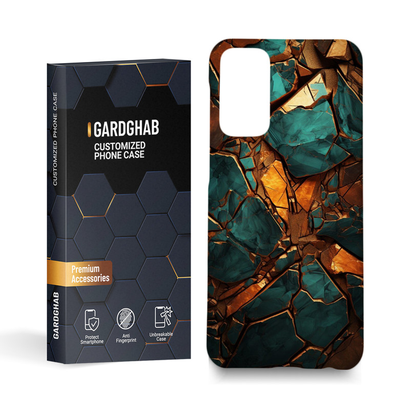 کاور گارد قاب مدل طرح سنگ مناسب برای گوشی موبایل سامسونگ galaxy m23 5g