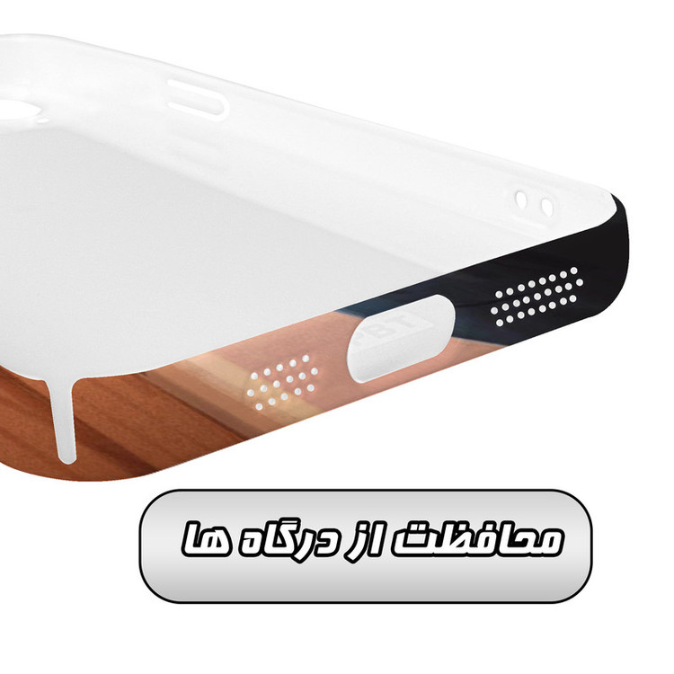 کاور گاردقاب مدل دخترانه مناسب برای گوشی موبایل اپل iPhone15 plus