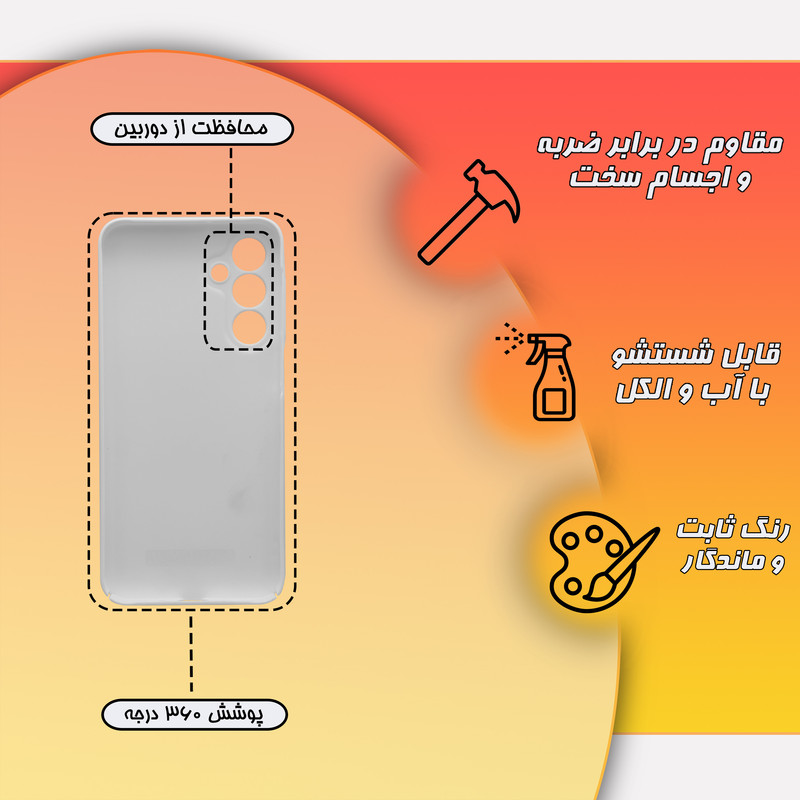 کاور گارد قاب علوی مدل HML مناسب برای گوشی موبایل سامسونگ Galaxy A16