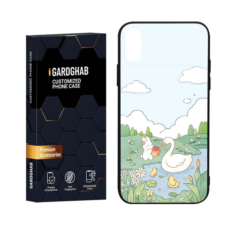 کاور گارد قاب مدل فانتزی مناسب برای گوشی موبایل اپل iPhone X/Xs
