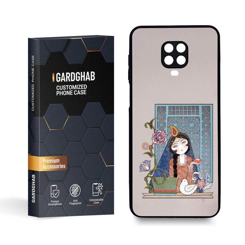 کاور گارد قاب مدل دخترانه مناسب برای گوشی موبایل شیائومی Redmi Note 9s/Note 9 Pro