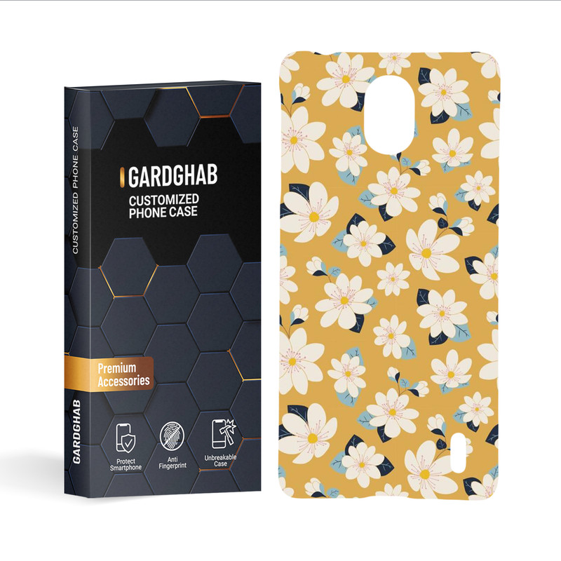 کاور گارد قاب مدل گل مناسب برای گوشی موبایل نوکیا one plus