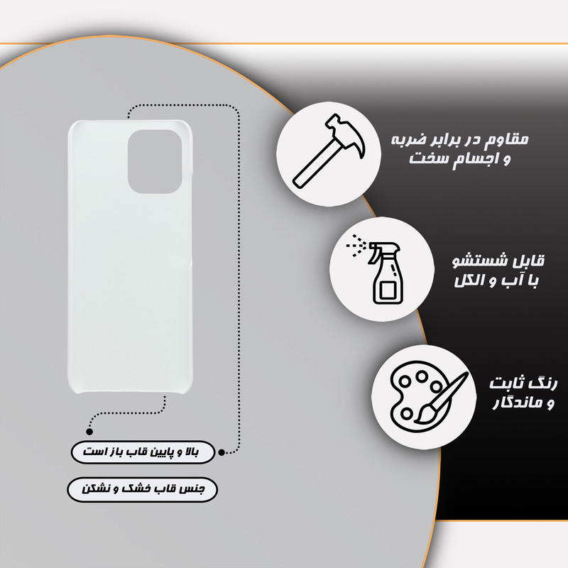 کاور گارد قاب مدل کهکشان مناسب برای گوشی موبایل شیائومی Redmi 12 4G/ 5G