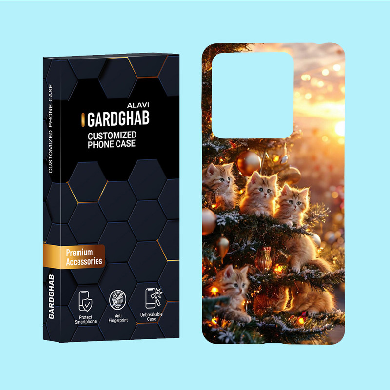 کاور گارد قاب علوی مدل هنری مناسب برای گوشی موبایل شیائومی Redmi Note 13 5G