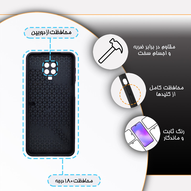 کاور گارد قاب مدل فانتزی مناسب برای گوشی موبایل شیائومی Redmi Note 9s/Note 9 Pro