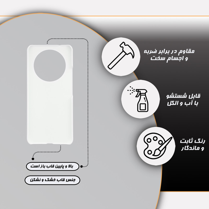 کاور گارد قاب مدل دخترانه مناسب برای گوشی موبایل شیائومی Redmi A3