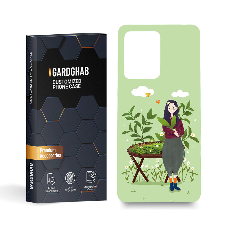 کاور گارد قاب مدل دخترانه مناسب برای گوشی موبایل شیائومی redmi note 12pro 5g