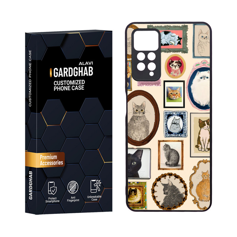 کاور گارد قاب مدل دور ژله ای فانتزی مناسب برای گوشی موبایل شیائومی Redmi Note 12 Pro 4G