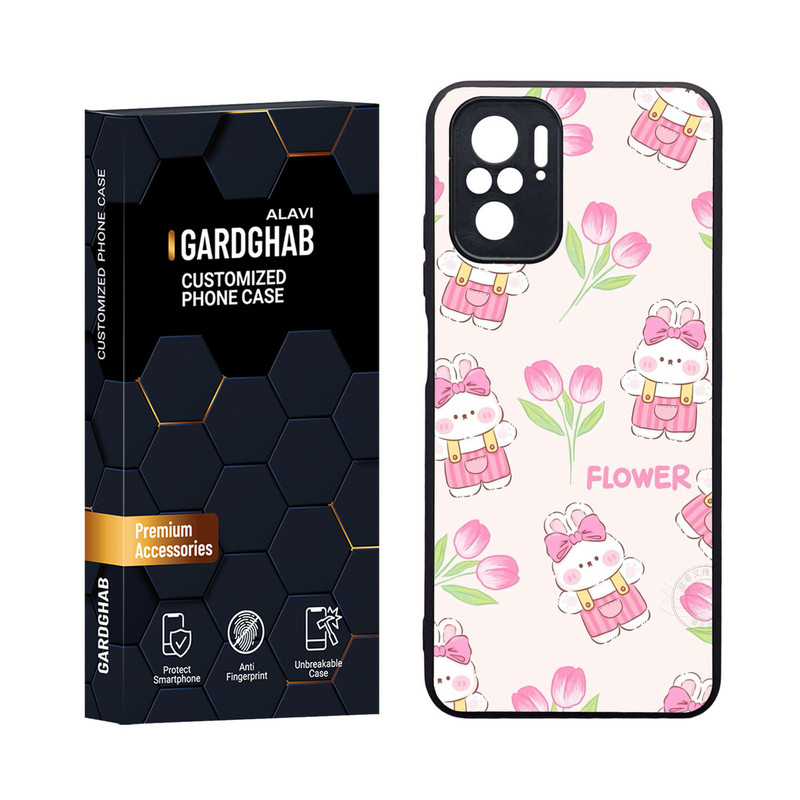 کاور گارد قاب مدل دورژله ای فانتزی مناسب برای گوشی موبایل شیائومی Redmi Note 10 4G / Note 10s / Poco M5s