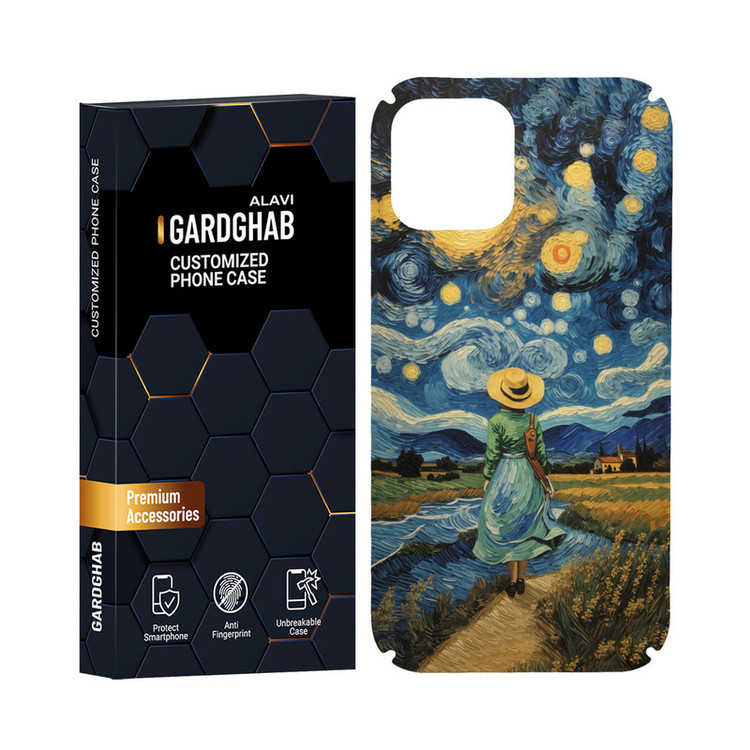 کاور گارد قاب مدل هنری مناسب برای گوشی موبایل اپل iPhone 12 pro