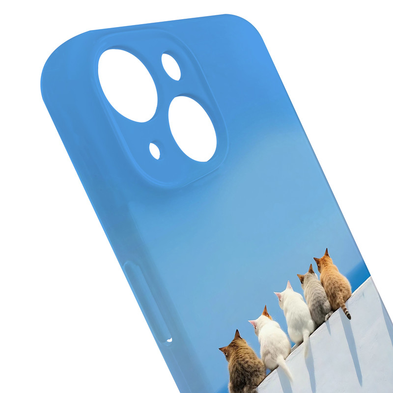 کاور گاردقاب مدل هنری مناسب برای گوشی موبایل اپل iPhone15 plus