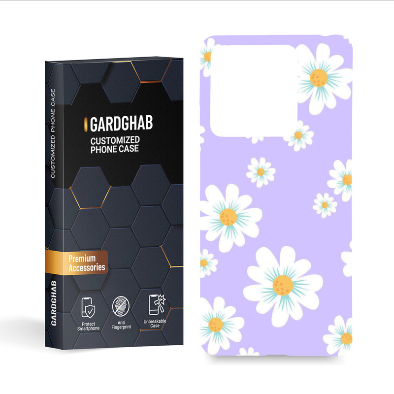 کاور گارد قاب مدل گل مناسب برای گوشی موبایل شیائومی Redmi Note 13 5G