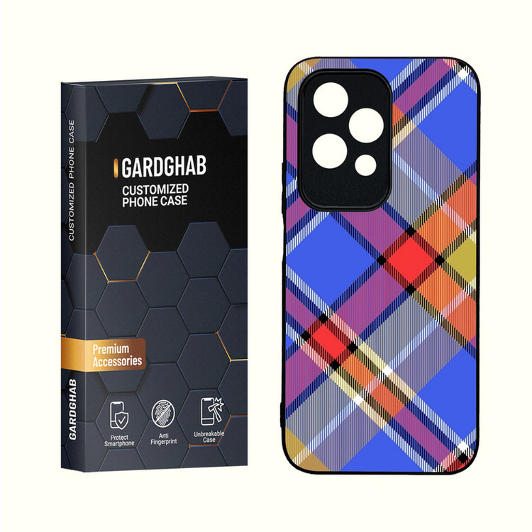 کاور گارد قاب مدل دور ژله ای گلس ساده مناسب برای گوشی انر Honor 200Lite 5G