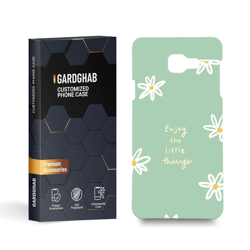 کاور گارد قاب مدل گل مناسب برای گوشی موبایل سامسونگ galaxy a710 / a7 2016