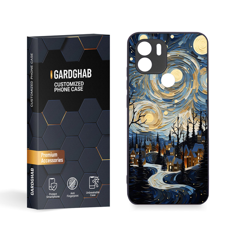 کاور گارد قاب مدل منظره مناسب برای گوشی موبایل شیائومی Redemi A1 Plus/Poco C51