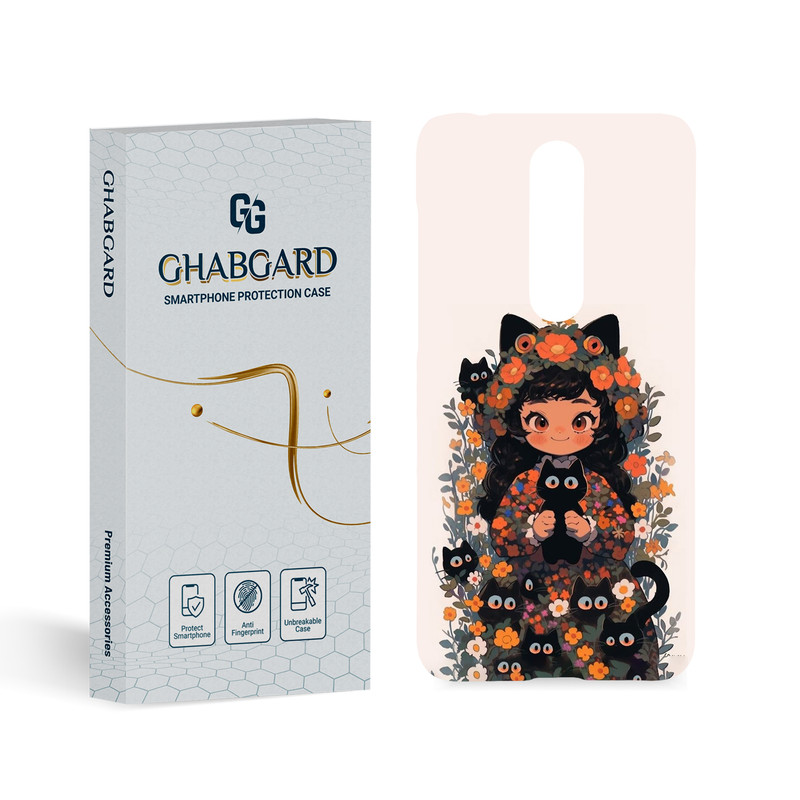 کاور قاب گارد مدل دخترانه مناسب برای گوشی موبایل نوکیا 5.1 Plus