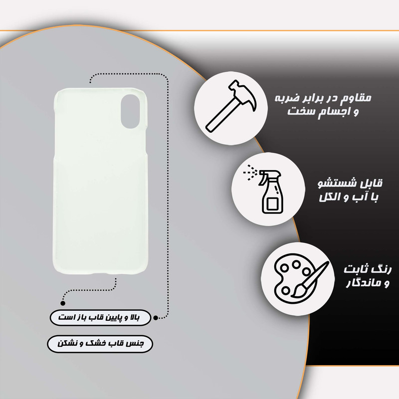 کاور گارد قاب مدل فانتزی مناسب برای گوشی موبایل اپل iPhone X / Xs
