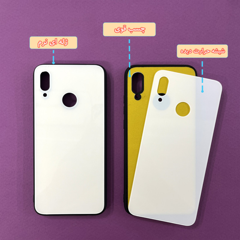 کاور گارد قاب علوی مدل Glass مناسب برای گوشی موبایل آنر 10Lite