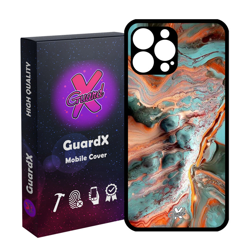 کاور گارد ایکس طرح ماربل مدل Glass10281 مناسب برای گوشی موبایل اپل iPhone 14 Pro Max