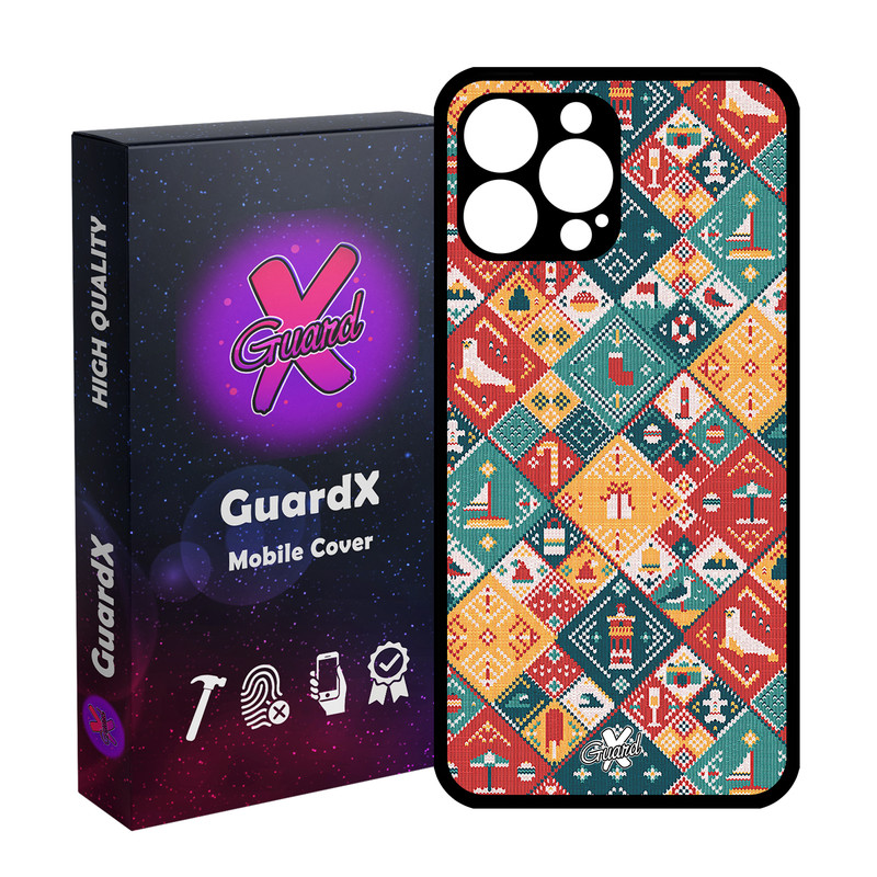 کاور گارد ایکس طرح Pattern مدل 10168 مناسب برای گوشی موبایل اپل iPhone 13 Pro Max