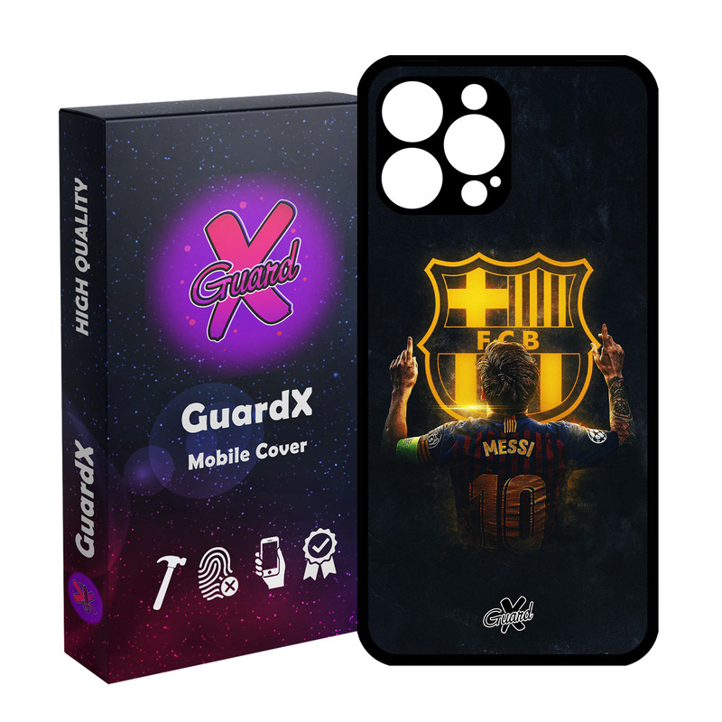 کاور گارد ایکس طرح Messi مدل Glass10196 مناسب برای گوشی موبایل اپل iPhone 13 Pro Max