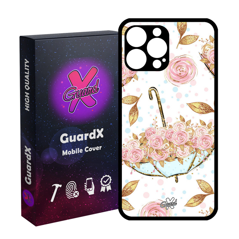 کاور گارد ایکس طرح Flower مدل Glass10107 مناسب برای گوشی موبایل اپل iPhone 14 Pro Max