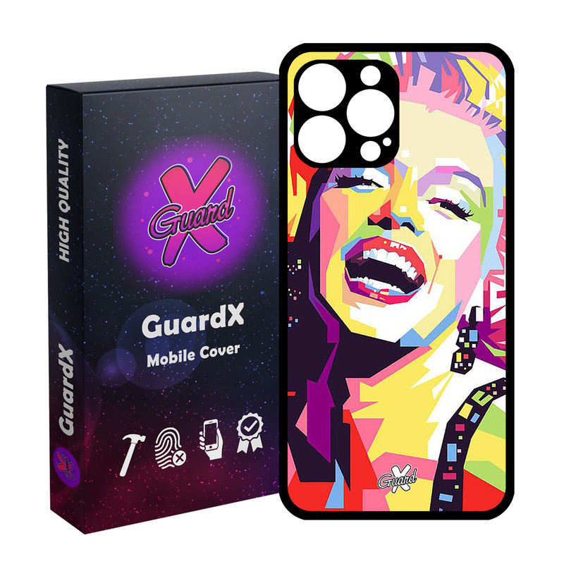 کاور گارد ایکس طرح Marilyn Monroe مدل Glass10273 مناسب برای گوشی موبایل اپل iPhone 13 Pro Max