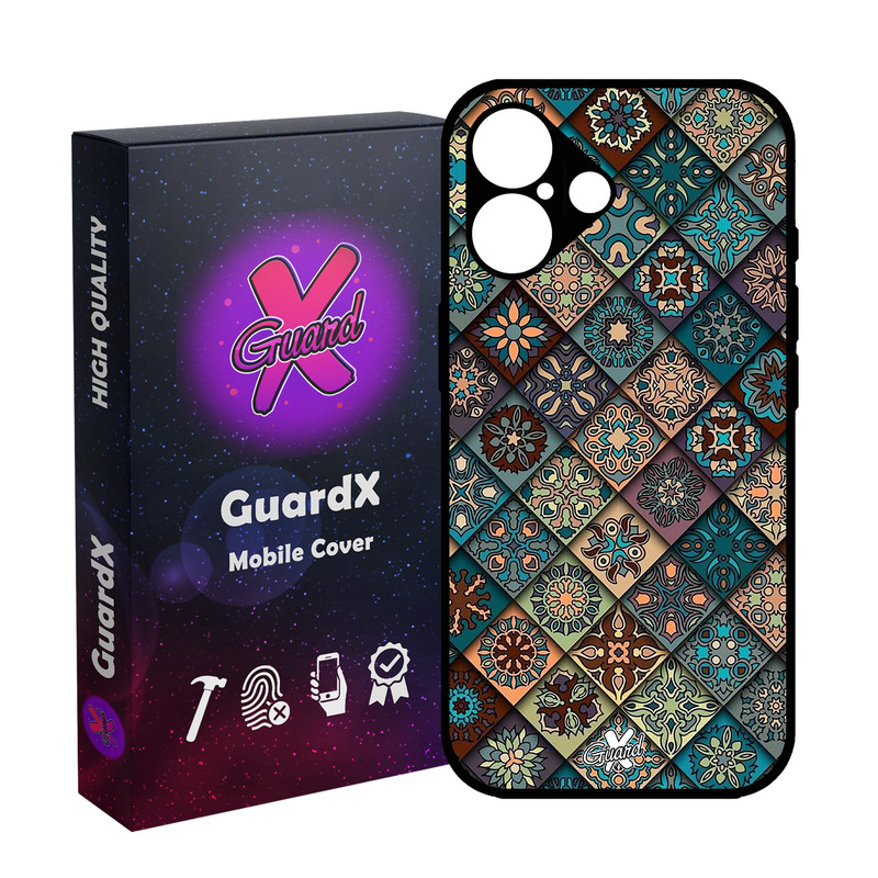 کاور گارد ایکس طرح Tile مدل 10093 مناسب برای گوشی موبایل اپل iPhone 16