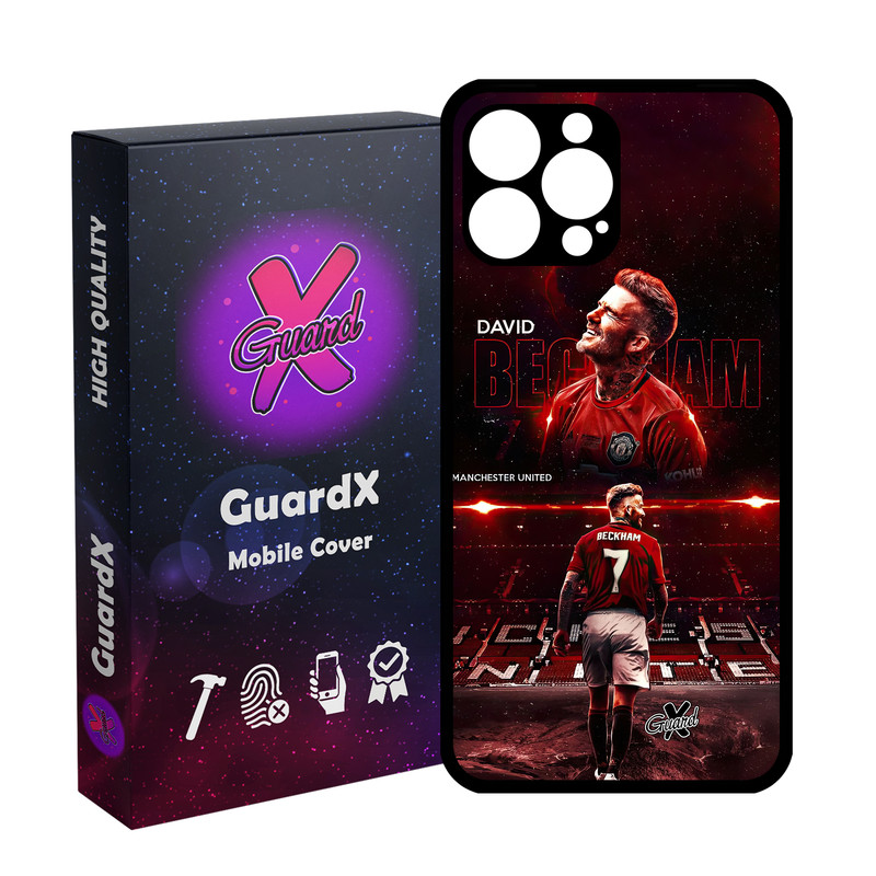 کاور گارد ایکس طرح David Beckham مدل Glass10581 مناسب برای گوشی موبایل اپل iPhone 13 Pro Max