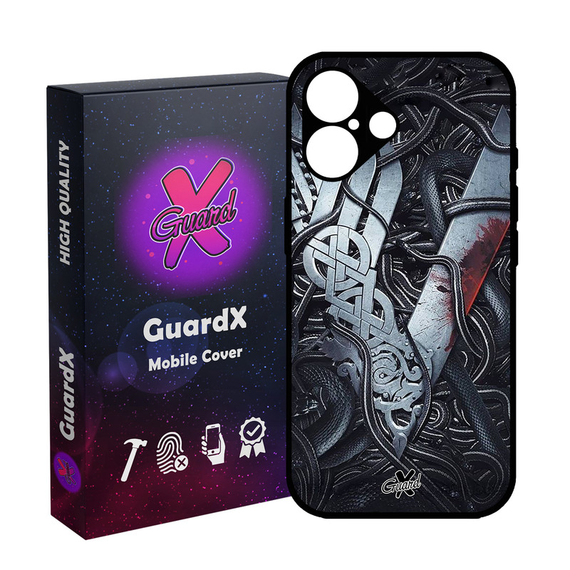کاور گارد ایکس طرح Vikings مدل 10221 مناسب برای گوشی موبایل اپل iPhone 16